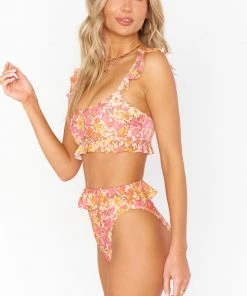 Show Me Your Mumu Island Ruffle Bottom ~ Pretty Poppy