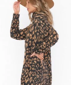 Show Me Your Mumu Fatima Turtleneck Dress ~ Fuzzy Leopard Knit 9 Show Me Your Mumu Fatima Turtleneck Dress ~ Fuzzy Leopard Knit