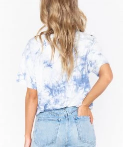 Show Me Your Mumu Tops Cooper Tee ~ Smokey Tie Dye