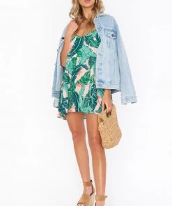 Show Me Your Mumu New Mu Caroline Mini Dress ~ Vacay Palm 18 Show Me Your Mumu New Mu Caroline Mini Dress ~ Vacay Palm
