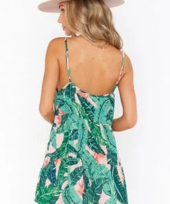 Show Me Your Mumu New Mu Caroline Mini Dress ~ Vacay Palm 17 Show Me Your Mumu New Mu Caroline Mini Dress ~ Vacay Palm