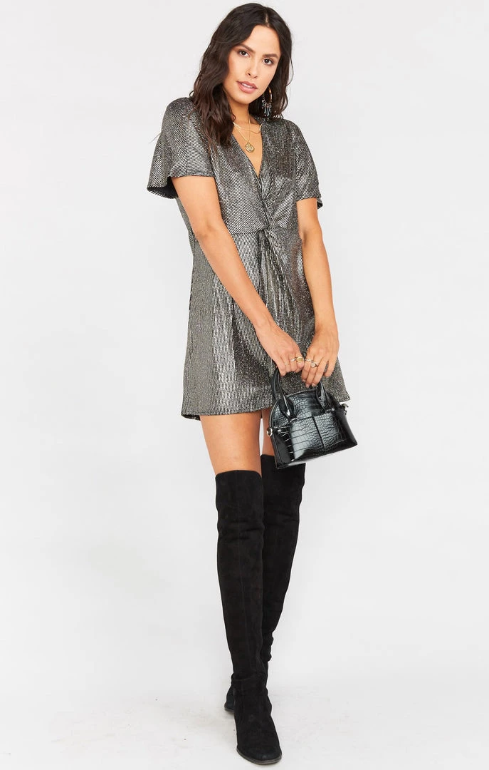 Show Me Your Mumu Get Twisted Mini Dress ~ Disco Glitz 12 Show Me Your Mumu Get Twisted Mini Dress ~ Disco Glitz