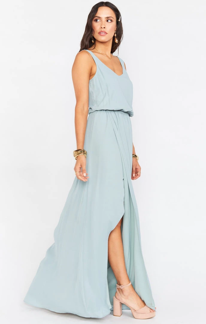 Show Me Your Mumu Kendall Maxi Dress With Long Lining ~ Silver Sage Crisp 4 Show Me Your Mumu Kendall Maxi Dress With Long Lining ~ Silver Sage Crisp
