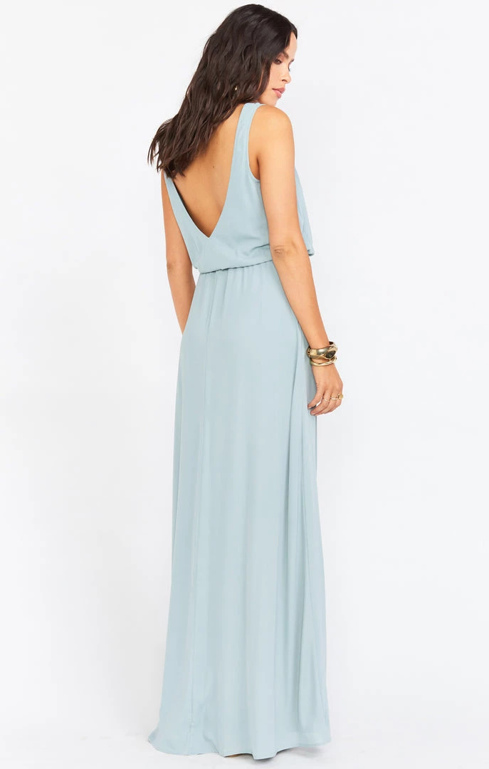 Show Me Your Mumu Kendall Maxi Dress With Long Lining ~ Silver Sage Crisp 5 Show Me Your Mumu Kendall Maxi Dress With Long Lining ~ Silver Sage Crisp