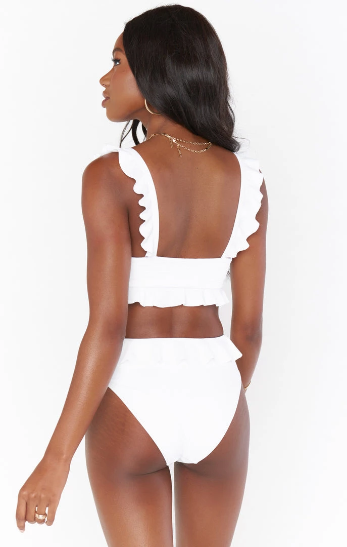 Show Me Your Mumu Island Ruffle Bottom ~ White 6 Show Me Your Mumu Island Ruffle Bottom ~ White
