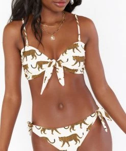 Show Me Your Mumu Sandy Tie Bottom ~ White Catwalk