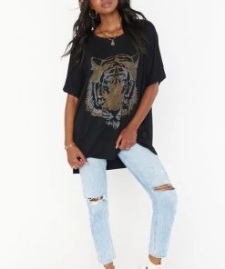 Show Me Your Mumu Talia Tee ~ Tiger Head Graphic