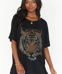 Show Me Your Mumu Talia Tee ~ Tiger Head Graphic