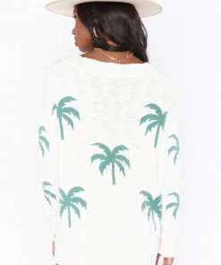 Show Me Your Mumu Boardwalk Shorts ~ Palm Tree Knit New Mu
