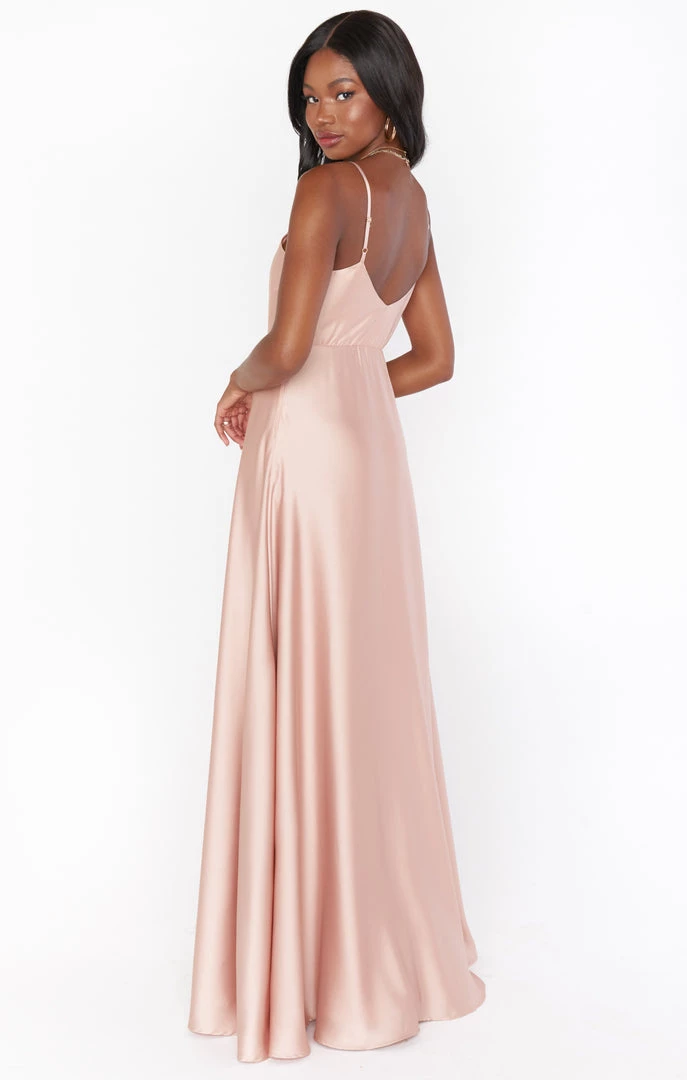 Show Me Your Mumu Faith Maxi Dress ~ Rose Gold Luxe Satin Bridesmaids Dresses 6 Show Me Your Mumu Faith Maxi Dress ~ Rose Gold Luxe Satin Bridesmaids Dresses