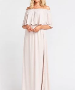 Show Me Your Mumu Hacienda Maxi Dress ~ Show Me The Ring Crisp Bridesmaids Dresses