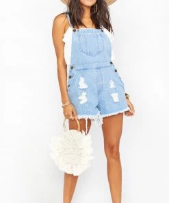 Show Me Your Mumu Georgia Overalls ~ Tidepool