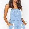 Show Me Your Mumu Georgia Overalls ~ Tidepool