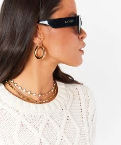 Show Me Your Mumu Banbè Eyewear The Alessandra Sunglasses ~ Black & Smoke New Mu