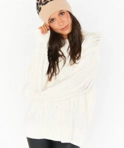 Show Me Your Mumu Jasper Pom Pom Beanie ~ Leopard New Mu