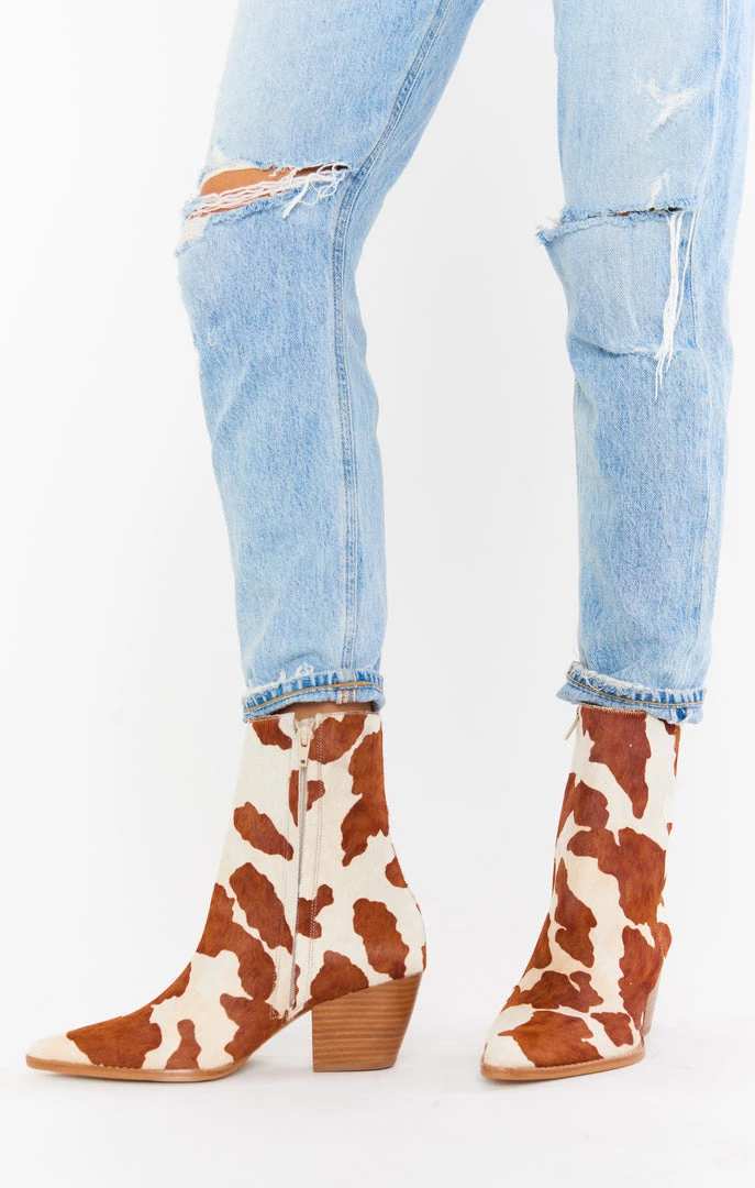 Show Me Your Mumu Matisse Caty Bootie ~ Brown Spot 4 Show Me Your Mumu Matisse Caty Bootie ~ Brown Spot