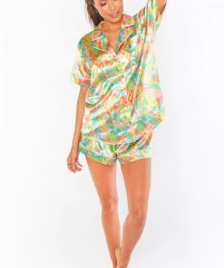 Show Me Your Mumu New Mu Slumber PJ Set ~ Twiggy Tulips