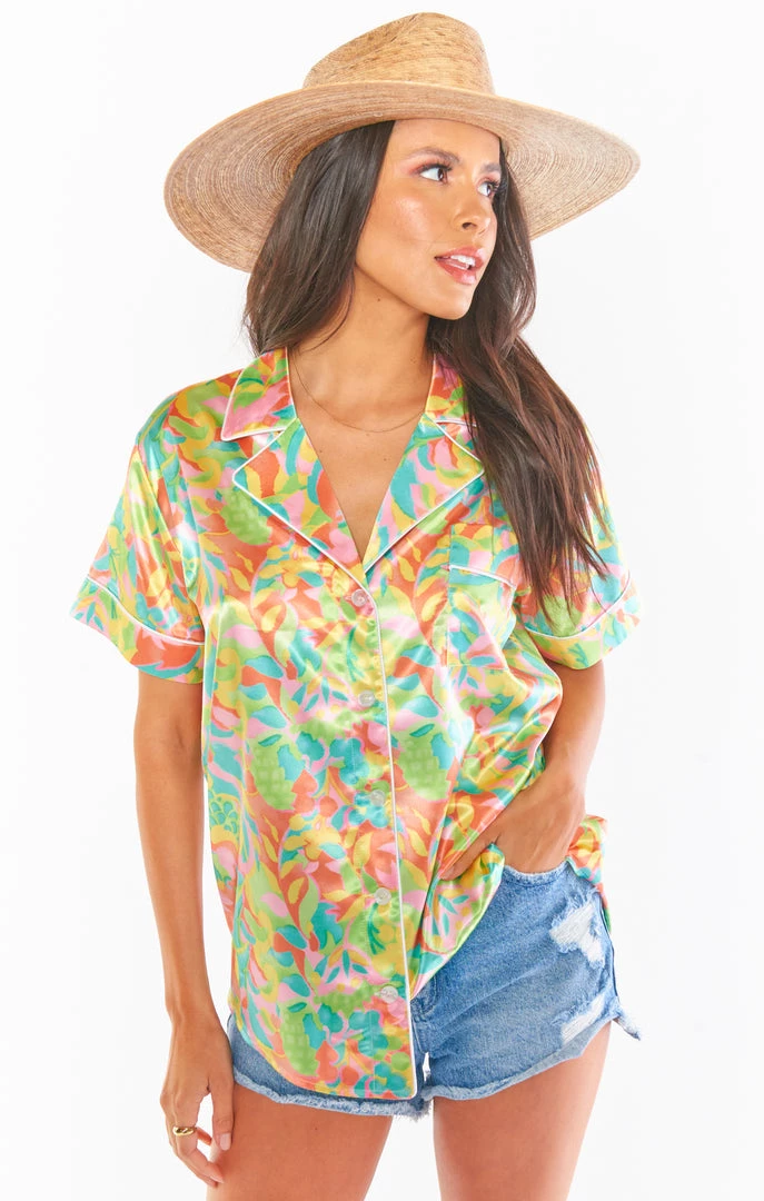 Show Me Your Mumu New Mu Slumber PJ Set ~ Twiggy Tulips 6 Show Me Your Mumu New Mu Slumber PJ Set ~ Twiggy Tulips