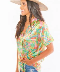 Show Me Your Mumu New Mu Slumber PJ Set ~ Twiggy Tulips 14 Show Me Your Mumu New Mu Slumber PJ Set ~ Twiggy Tulips