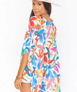 Show Me Your Mumu Peta Tunic ~ Bright Blooms