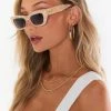 Show Me Your Mumu Banbè Eyewear The Kerr Sunglasses ~ Pearl