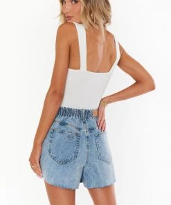 Show Me Your Mumu New Mu Tucson Shorts ~ Cloud Burst