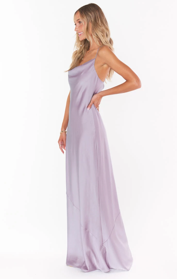 Show Me Your Mumu Tuscany Maxi Slip Dress ~ Dusty Purple Luxe Satin 4 Show Me Your Mumu Tuscany Maxi Slip Dress ~ Dusty Purple Luxe Satin
