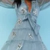 Show Me Your Mumu New Mu Magic Mini Dress ~ Silver Star Sequins