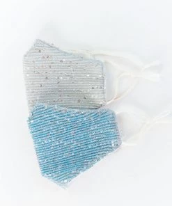 Show Me Your Mumu Sparkle Mask Set ~ Blue/Silver New Mu