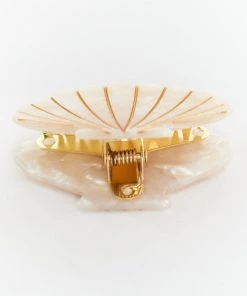 Show Me Your Mumu Shell Claw Hair Clip ~ Pearly White New Mu