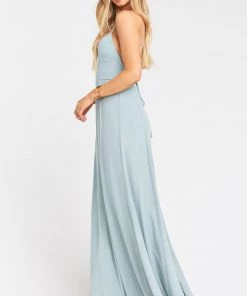 Show Me Your Mumu Godshaw Goddess Gown ~ Silver Sage Crisp