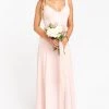 Show Me Your Mumu Jenn Maxi Dress ~ Dusty Blush Crisp Bridesmaids Dresses