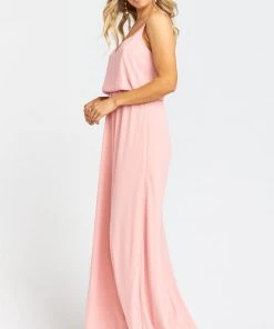 Show Me Your Mumu Kendall Maxi Dress ~ Rosebud Chiffon Bridesmaids Dresses