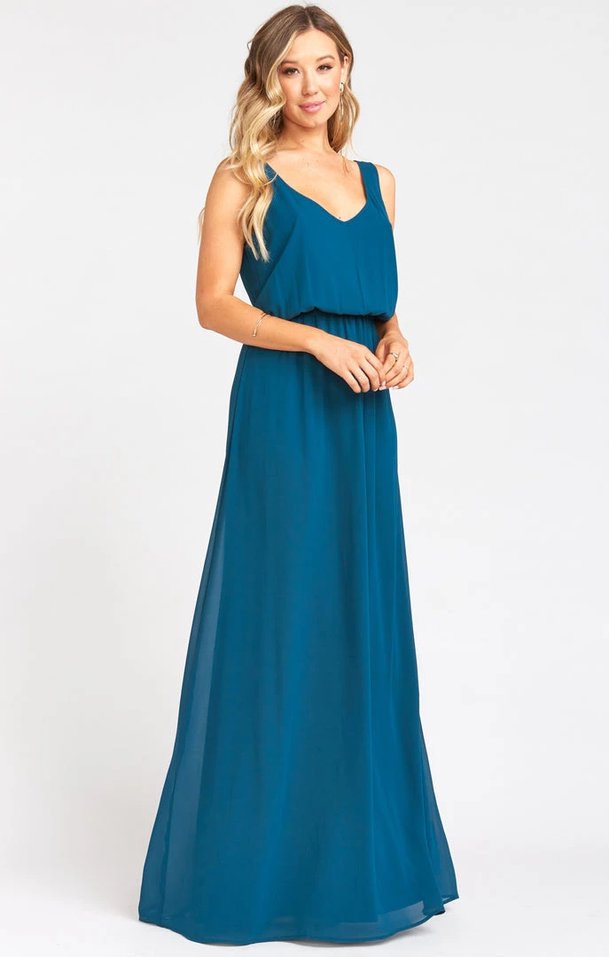 Show Me Your Mumu Bridesmaids Dresses Kendall Maxi Dress ~ Deep Jade Chiffon 7 Show Me Your Mumu Bridesmaids Dresses Kendall Maxi Dress ~ Deep Jade Chiffon