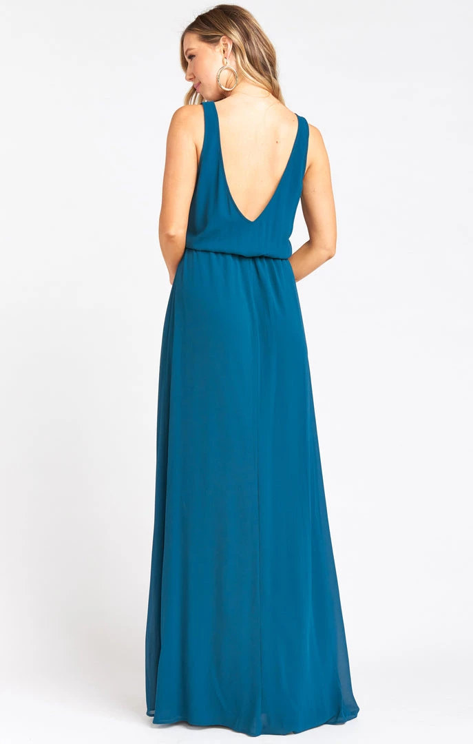 Show Me Your Mumu Bridesmaids Dresses Kendall Maxi Dress ~ Deep Jade Chiffon 5 Show Me Your Mumu Bridesmaids Dresses Kendall Maxi Dress ~ Deep Jade Chiffon