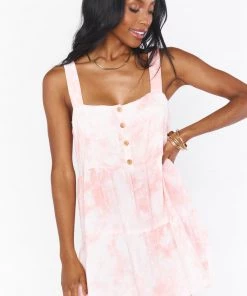 Show Me Your Mumu Marisa Dress ~ Twisted Tie Dye Pink