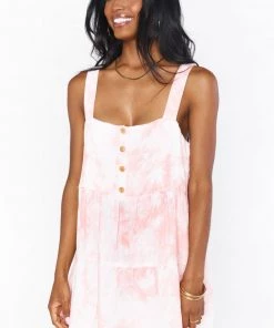 Show Me Your Mumu Marisa Dress ~ Twisted Tie Dye Pink