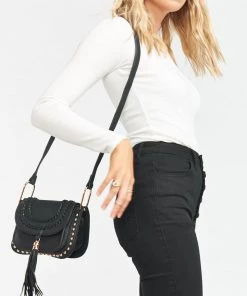 Show Me Your Mumu Normani Stud Crossbody Bag ~ Black Accessories