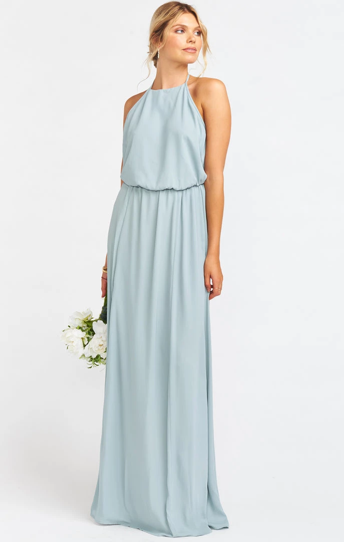 Show Me Your Mumu Bridesmaids Dresses Heather Halter Dress With Long Lining ~ Silver Sage Crisp 3 Show Me Your Mumu Bridesmaids Dresses Heather Halter Dress With Long Lining ~ Silver Sage Crisp