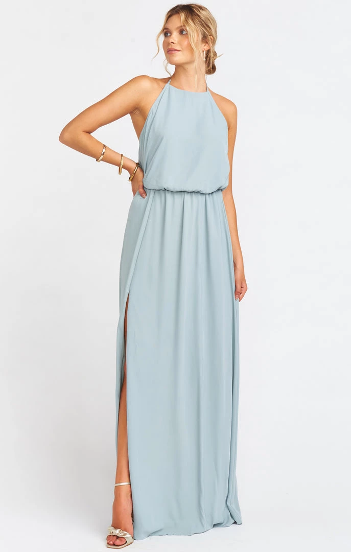Show Me Your Mumu Bridesmaids Dresses Heather Halter Dress With Long Lining ~ Silver Sage Crisp 7 Show Me Your Mumu Bridesmaids Dresses Heather Halter Dress With Long Lining ~ Silver Sage Crisp