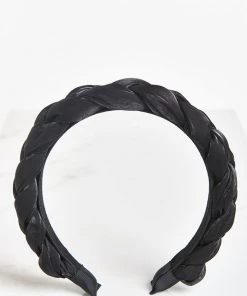 Show Me Your Mumu My Type Braided Headband ~ Black Accessories