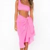 Show Me Your Mumu New Mu Kiran Sarong ~ Electric Pink
