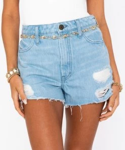 Show Me Your Mumu Cowrie Shell Chain Belt ~ Gold