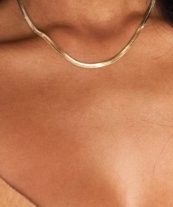 Show Me Your Mumu LUV AJ X SIVAN AYLA Barcelona Necklace ~ Gold