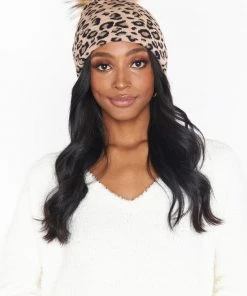 Show Me Your Mumu Eloise Leopard Beanie ~ Beige 15 Show Me Your Mumu Eloise Leopard Beanie ~ Beige