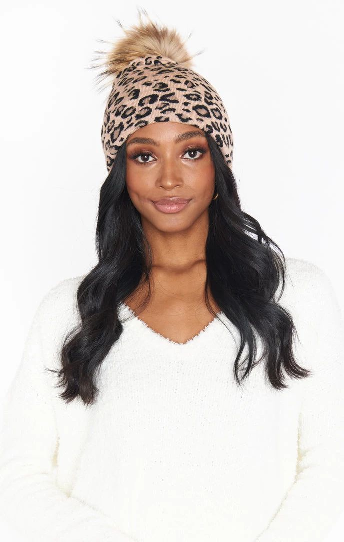 Show Me Your Mumu Eloise Leopard Beanie ~ Beige 9 Show Me Your Mumu Eloise Leopard Beanie ~ Beige