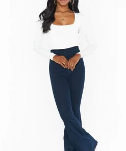 Show Me Your Mumu Unreal Bodysuit ~ Off White Stretch New Mu 9 Show Me Your Mumu Unreal Bodysuit ~ Off White Stretch New Mu