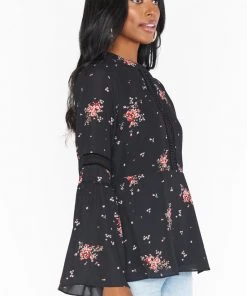 Show Me Your Mumu Lafayette Top ~ Dancing Floral Tops