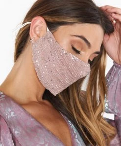 Show Me Your Mumu Sparkle Mask Set ~ Pink/Black New Mu 11 Show Me Your Mumu Sparkle Mask Set ~ Pink/Black New Mu