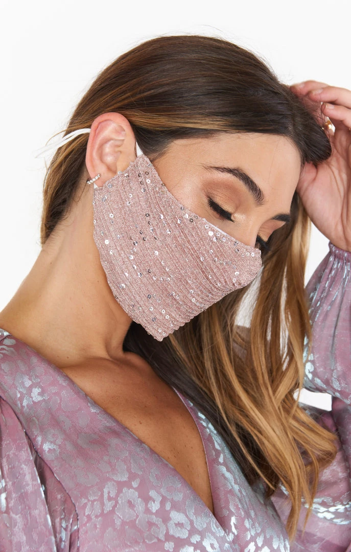 Show Me Your Mumu Sparkle Mask Set ~ Pink/Black New Mu 6 Show Me Your Mumu Sparkle Mask Set ~ Pink/Black New Mu